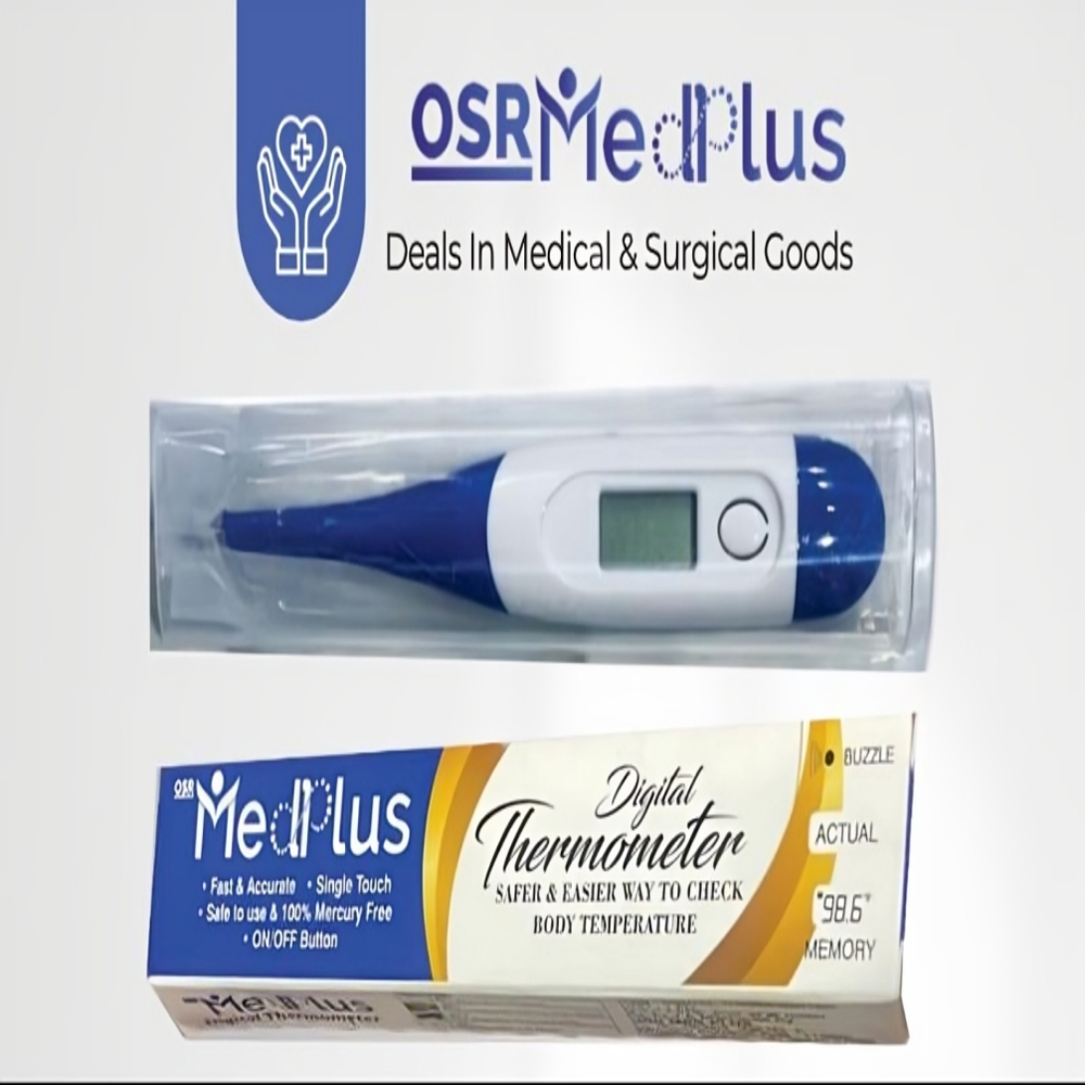 Digital Flexible Tip Thermometer – White